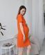 Сорочка для вагітних та годуючих Happy Mom помаранчева, 42-44